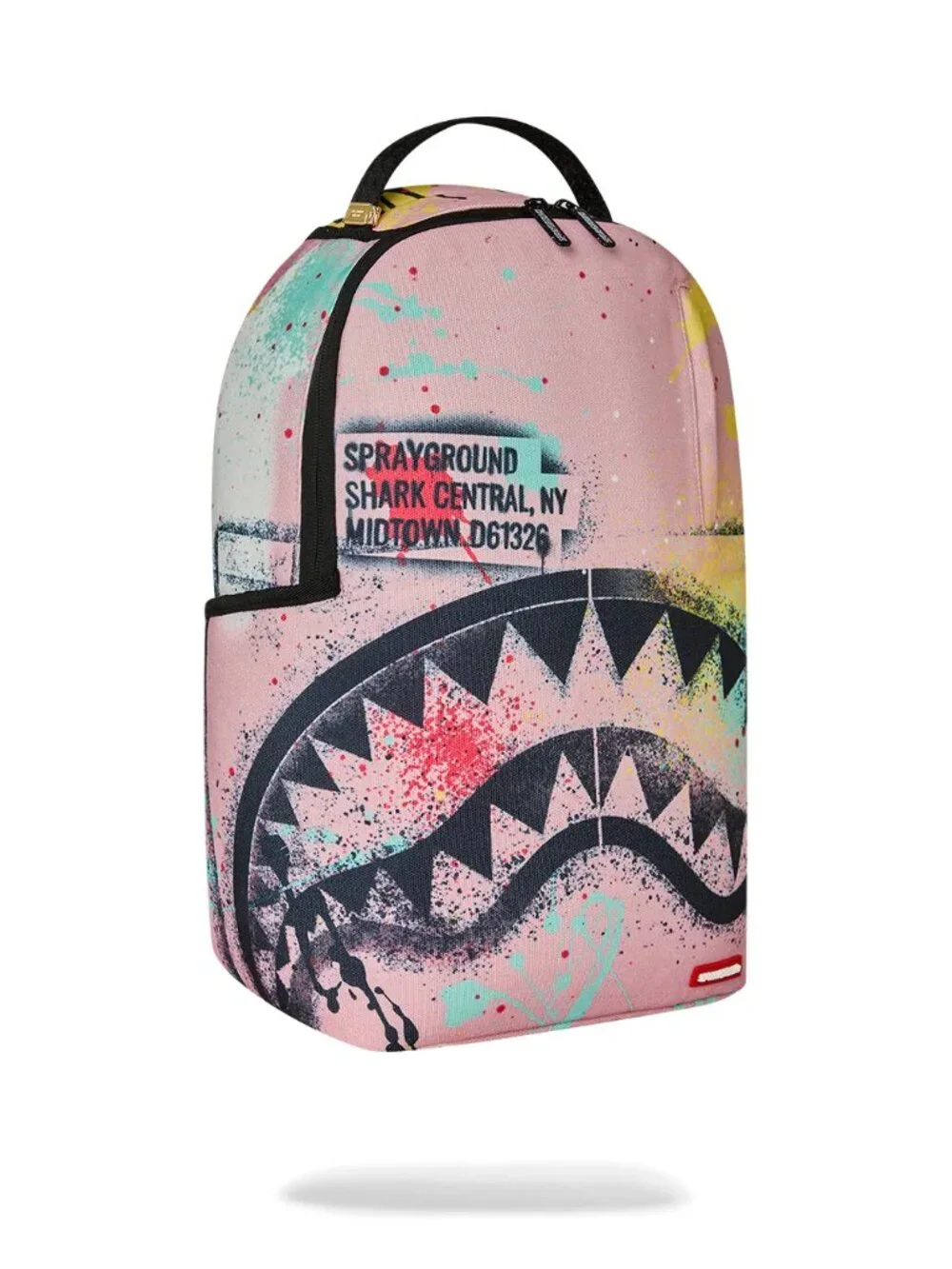 SHARK CENTRAL STENCIL LAB BACKPACK SPRAYGROUND